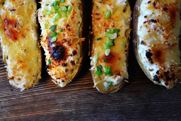 Skinny Twice Baked Potato Bites