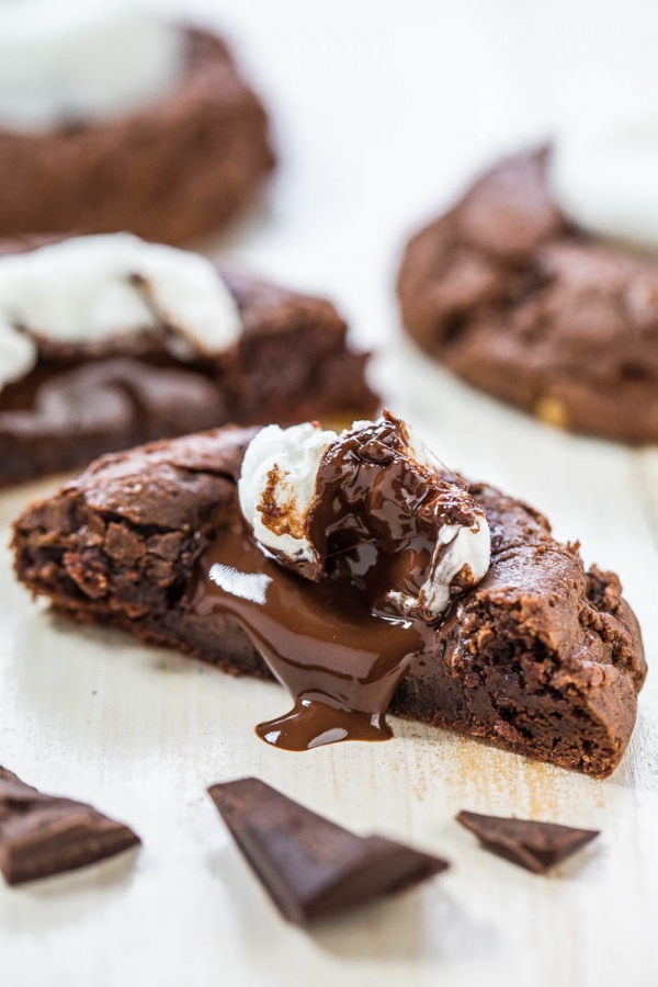 hot chocolate cookies