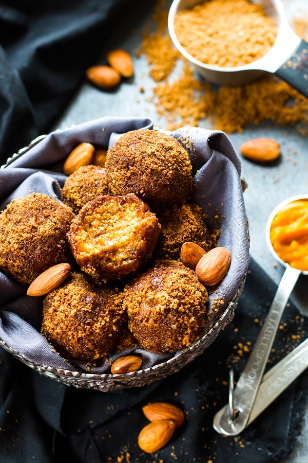 no bake pumpkin pie balls