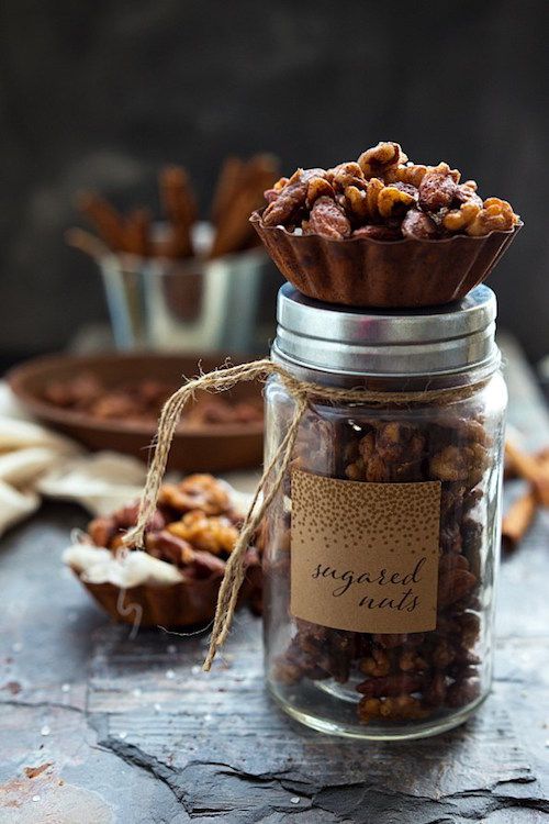 slow cooker sugared nuts