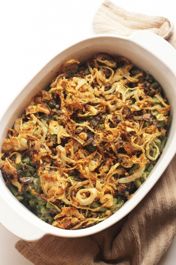 vegan green bean casserole