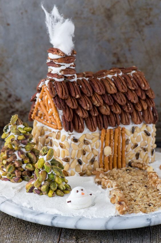 healthy gingerbread home