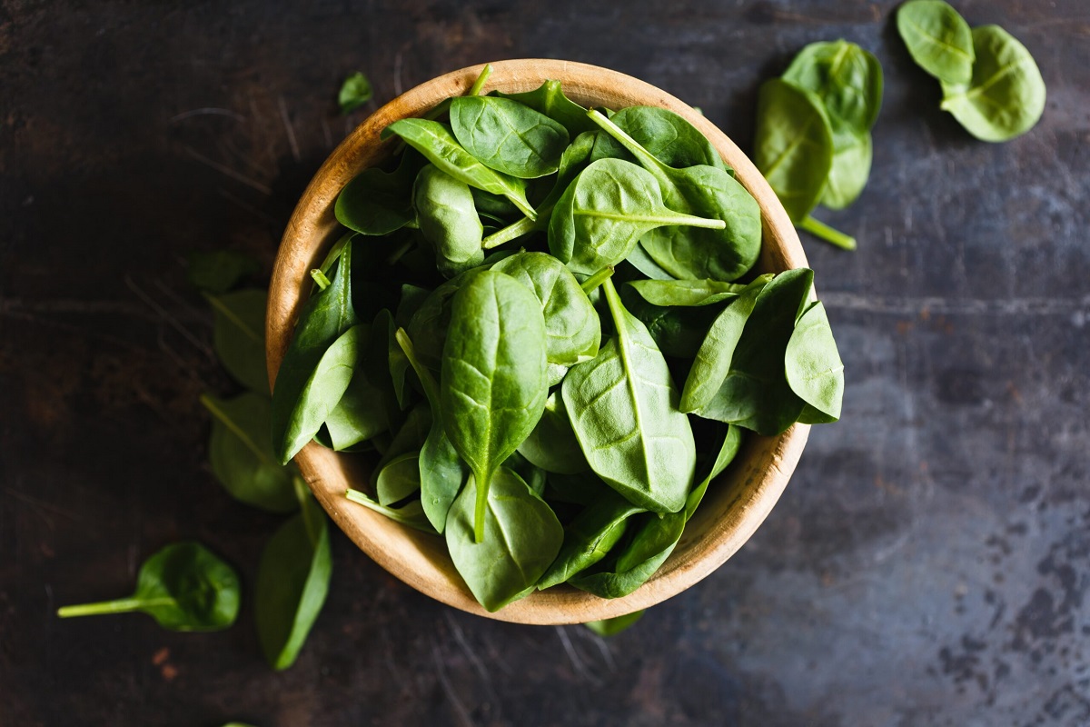 Spinach and Swiss chard