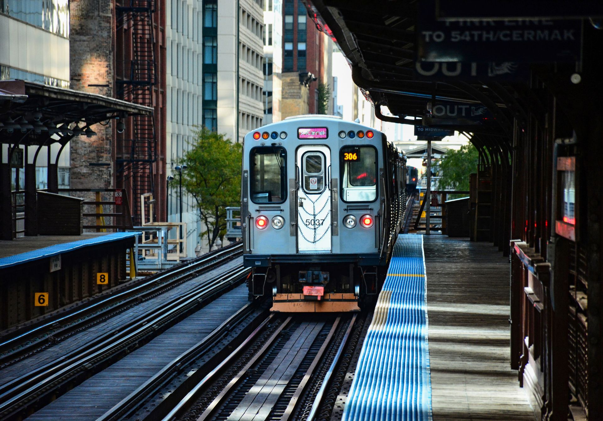 Chicago train station