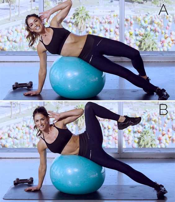 Stability ball work