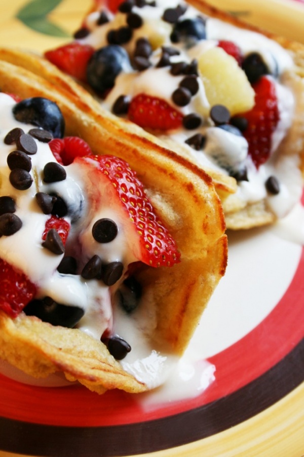 Gluten-Free Healthy Waffle Tacos