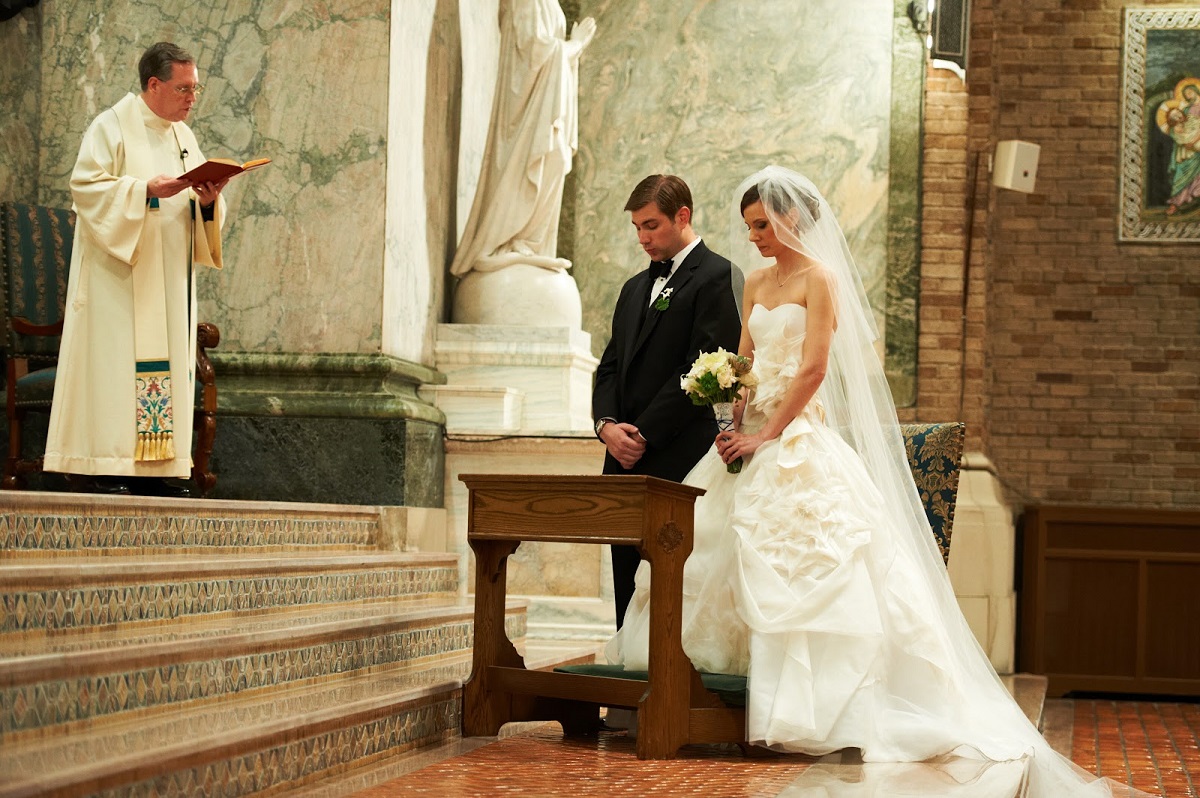 Holding the ceremony in a church