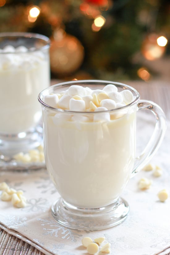 Homemade White Hot Chocolate