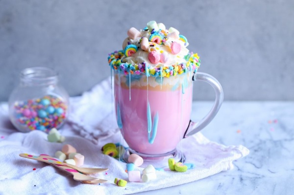 Unicorn Hot Chocolate