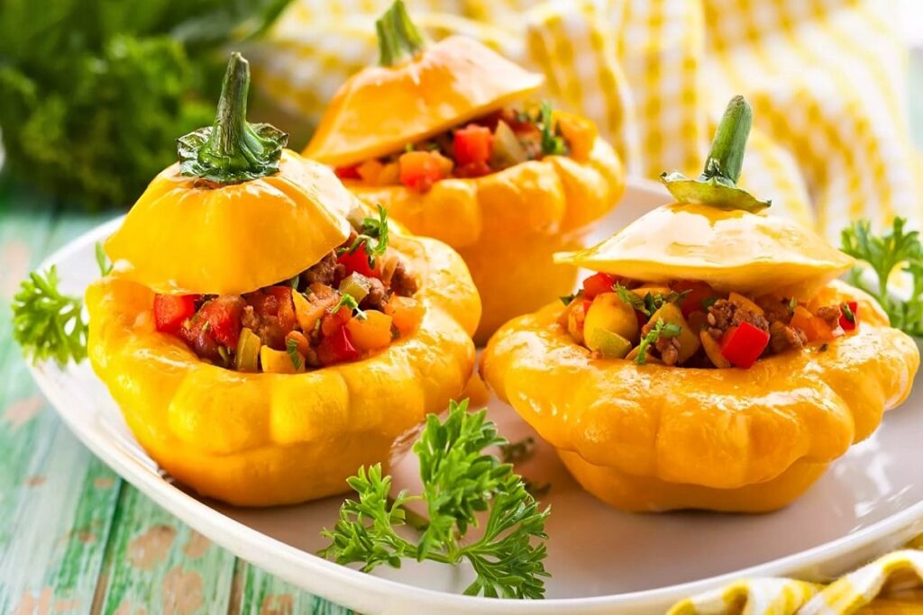 10 Stuffed Summer Squash Vegetarian Recipes