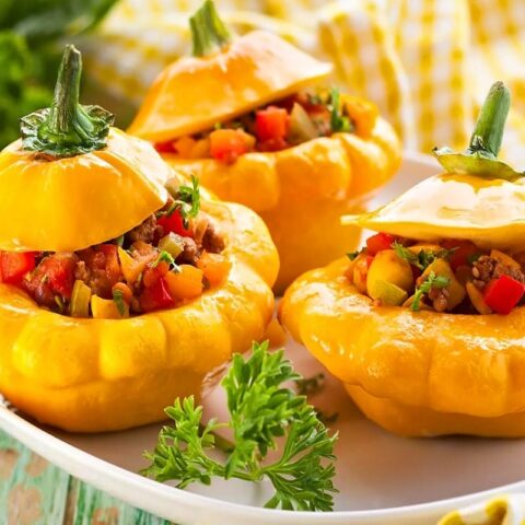 10 Stuffed Summer Squash Vegetarian Recipes