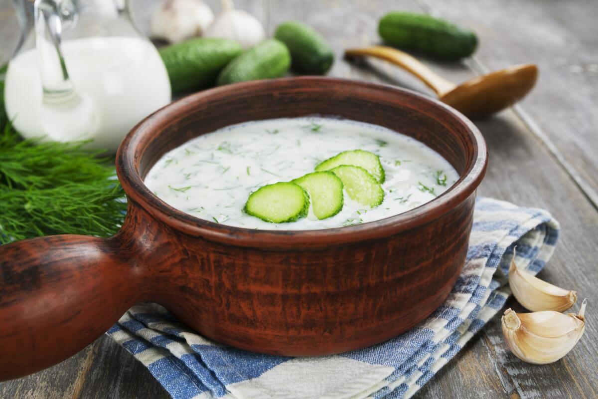 Cold Cucumber Soup