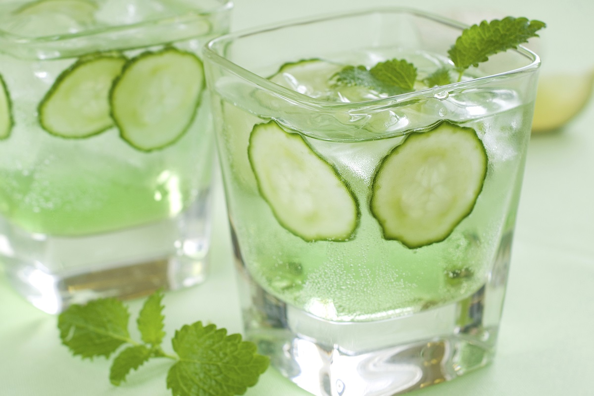 Cucumber lemonade