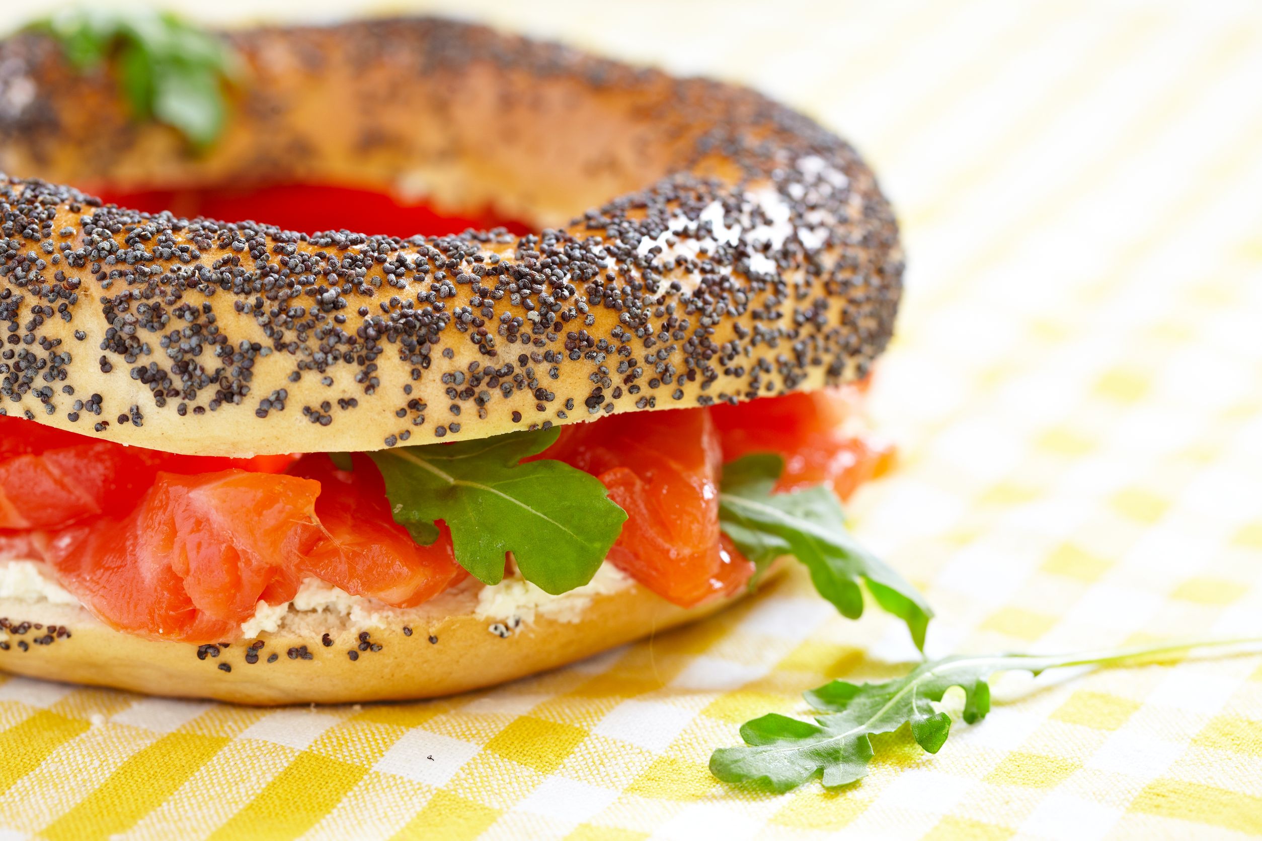 Smoked Salmon Bagels