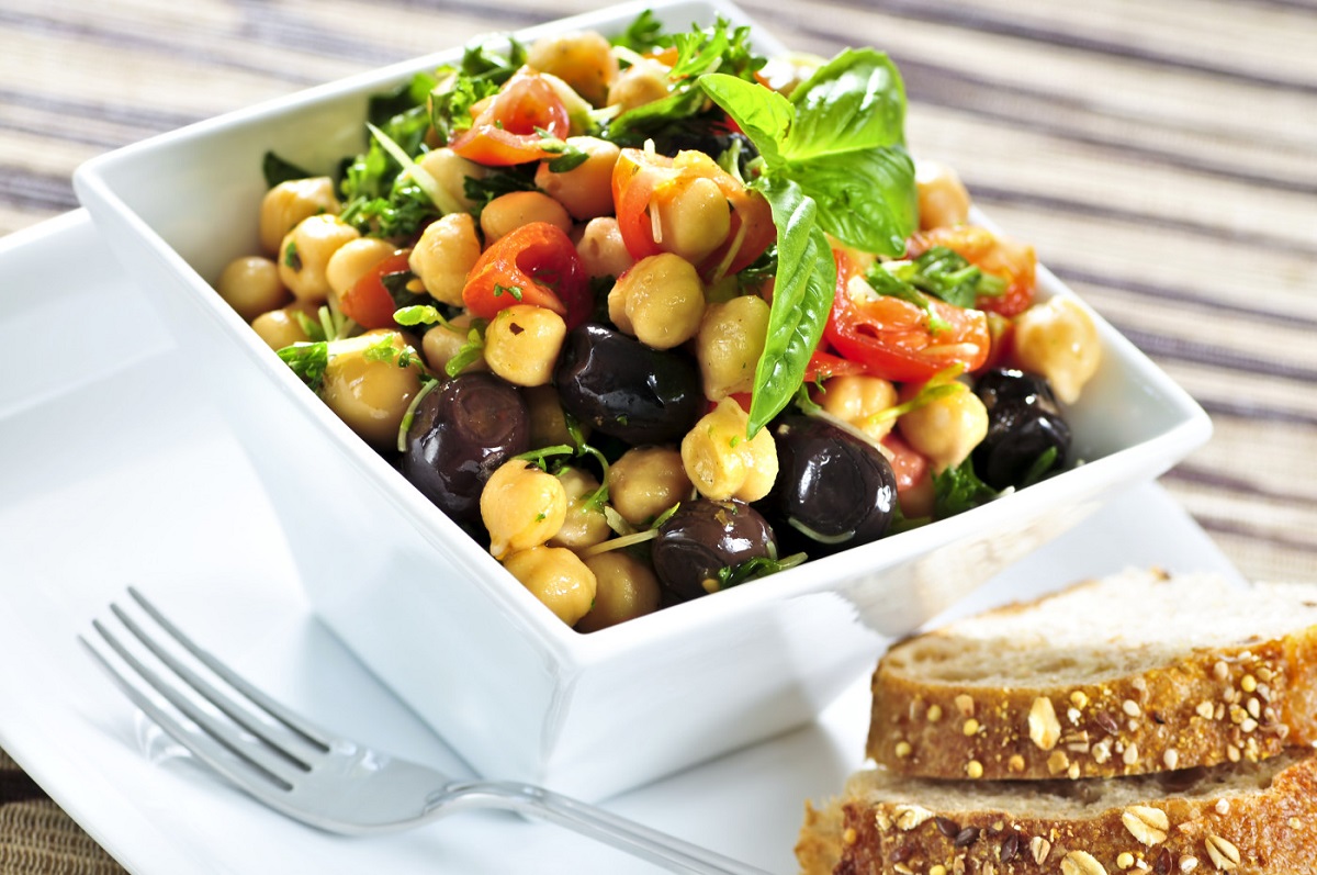 Garbanzo bean salad