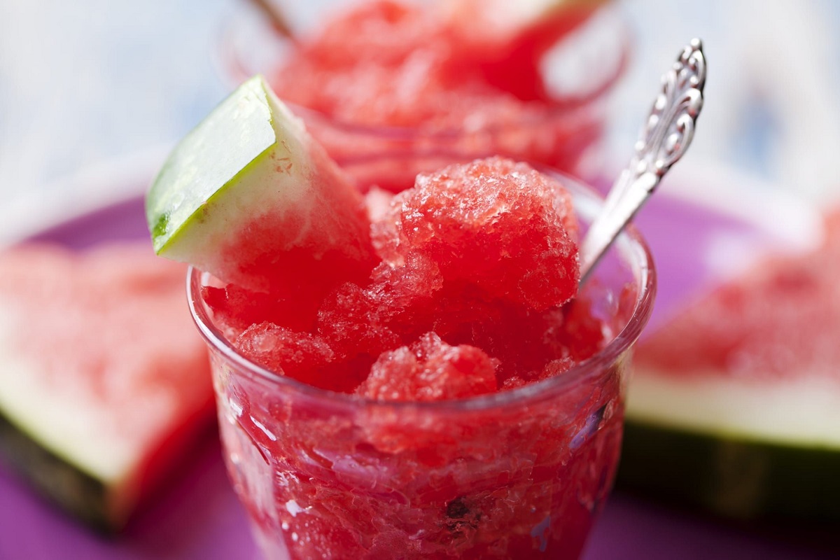 Watermelon sorbet