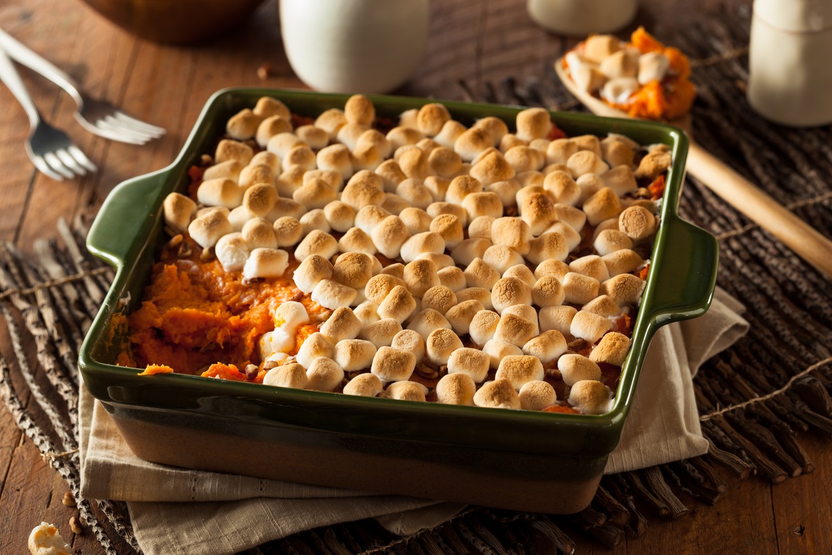 7 Non-Traditional Thanksgiving Side Dishes - Sweet potato casserole