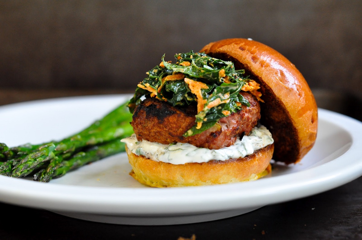 Cilantro Burgers