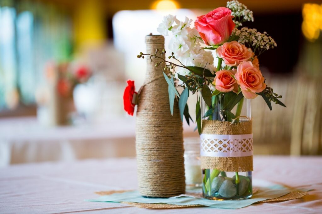 10 DIY Wine Bottle Centerpieces for Your Home