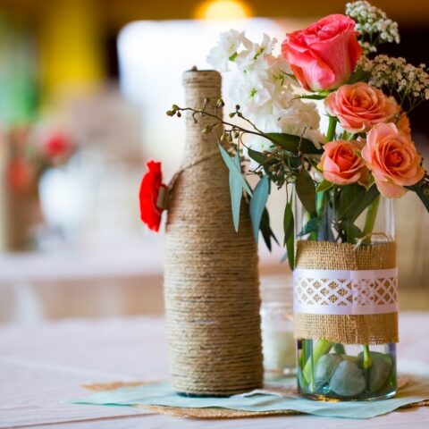 10 DIY Wine Bottle Centerpieces for Your Home