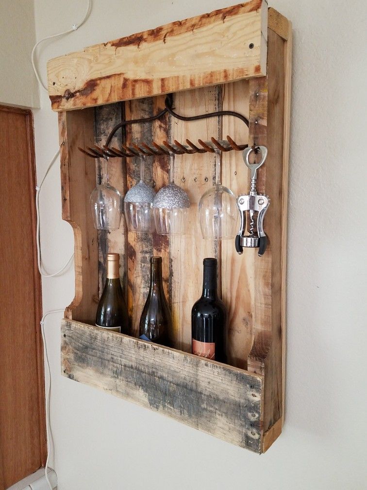 Pallet wine racks