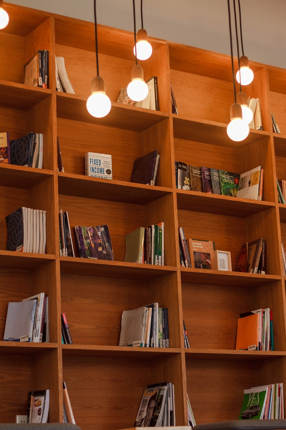 Ways to Decorate Your Bookcase - Install Lighting