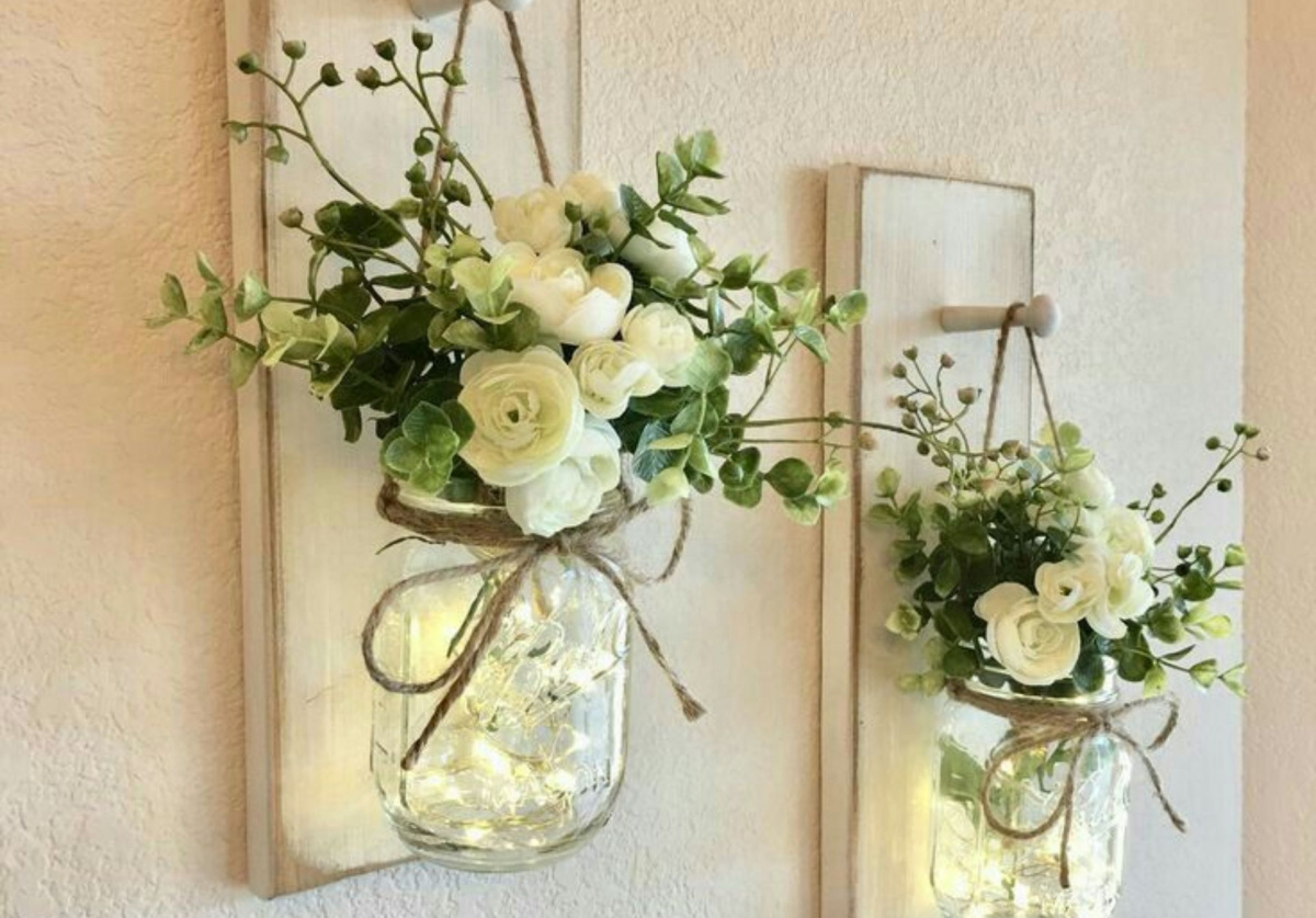 Mason jar hangers