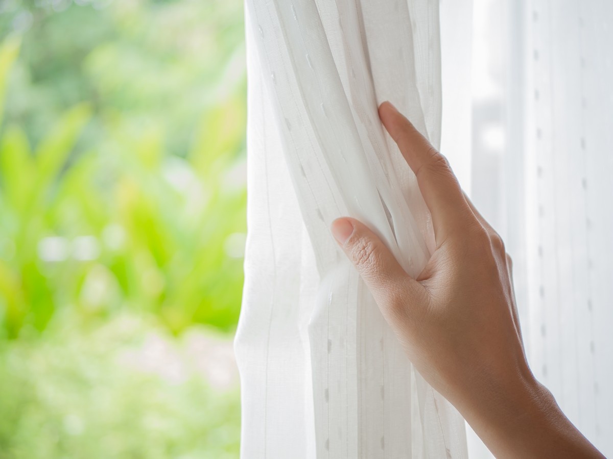 Laundry Room Decorating Ideas - Add Window Treatments