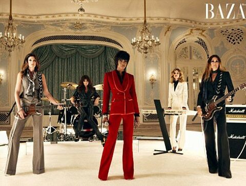 Supers Play Duran Duran in New Music Video and BAZAAR UK Editorial