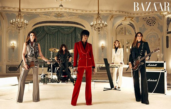 Supers Play Duran Duran in New Music Video and BAZAAR UK Editorial