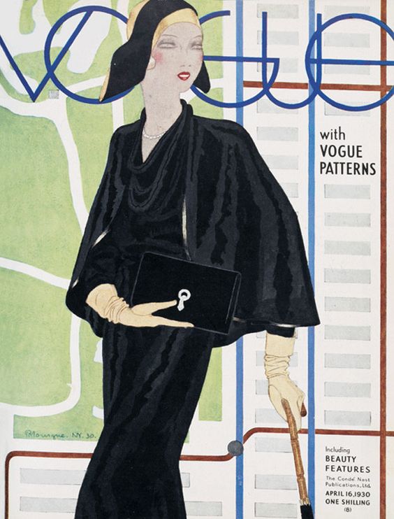 British Vogue Cover April 1930