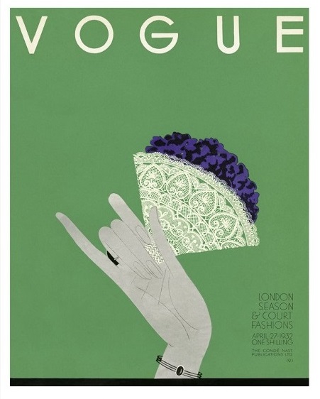 British Vogue Cover April 1932