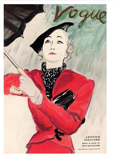 British Vogue Cover April 1934