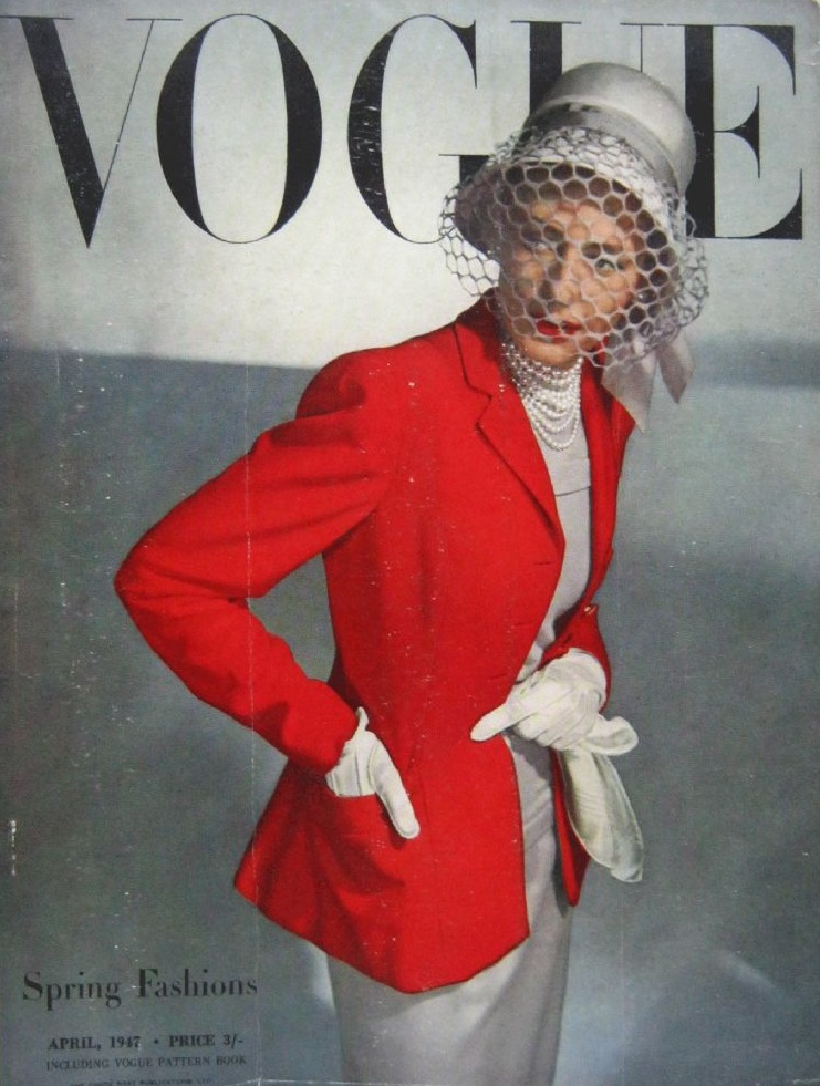 British Vogue Cover April 1947