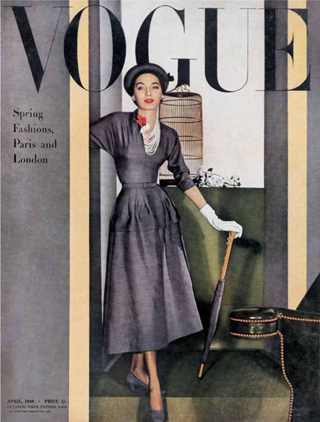 British Vogue Cover April 1948