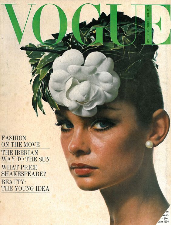 British Vogue Cover April 1964