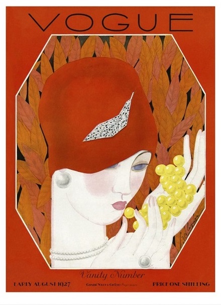 British Vogue Cover August 1927