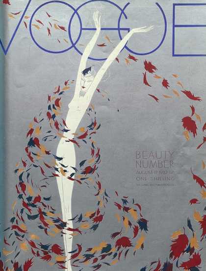 British Vogue Cover August 1932