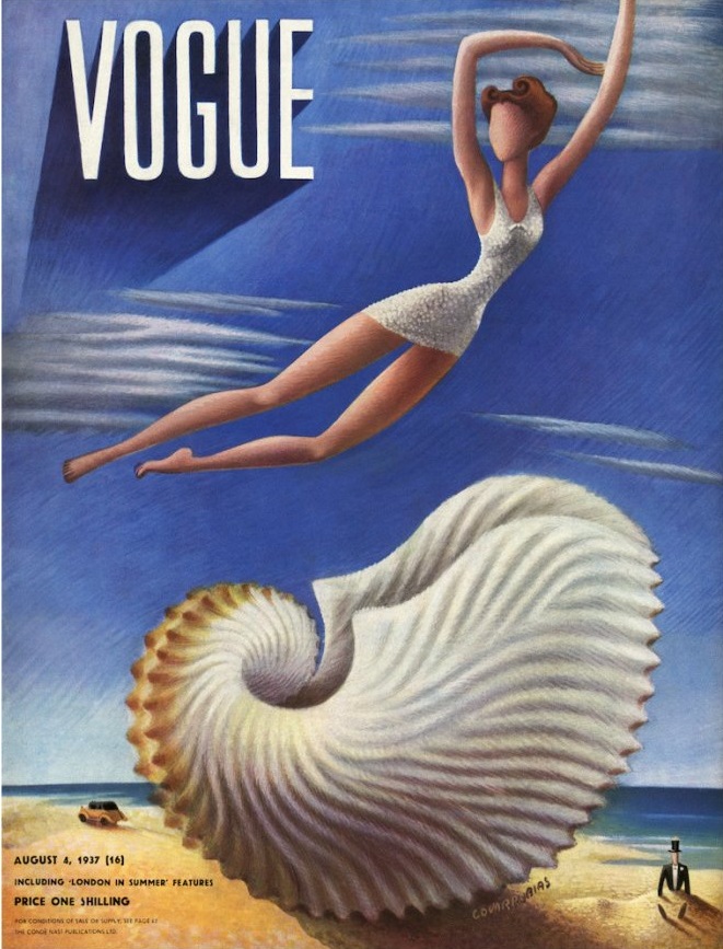 British Vogue Cover August 1937