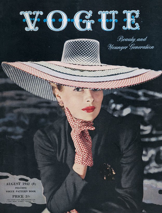 British Vogue Cover August 1942