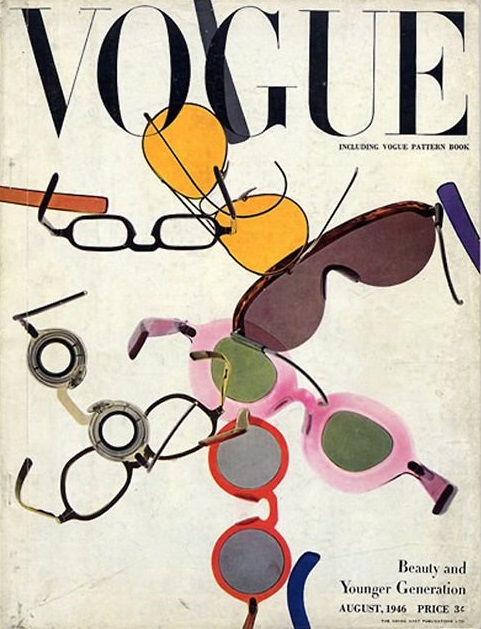 British Vogue Cover August 1946