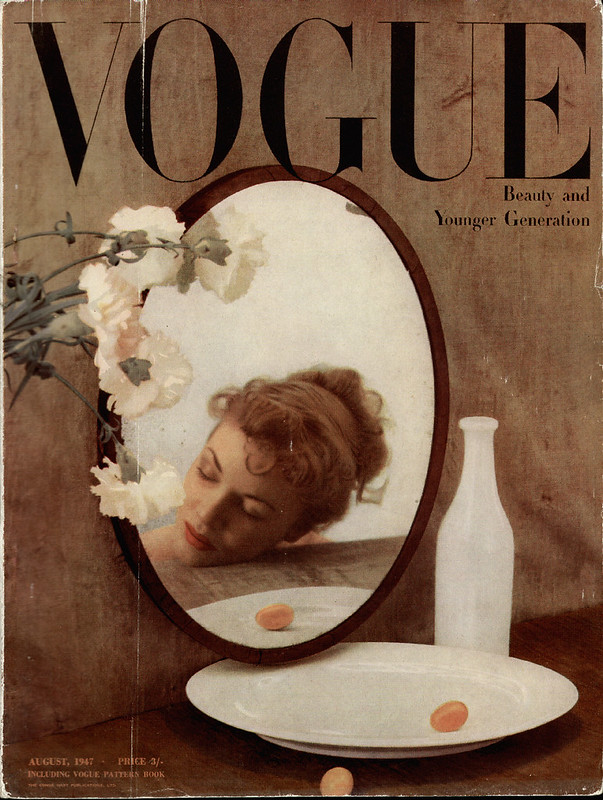 British Vogue Cover August 1947