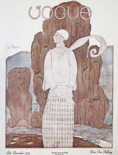 British Vogue Cover December 1923