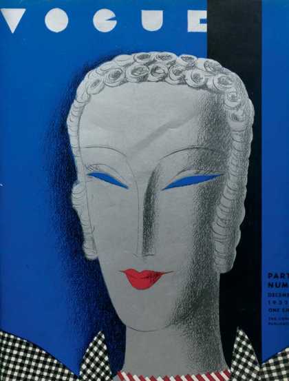 British Vogue Cover December 1932