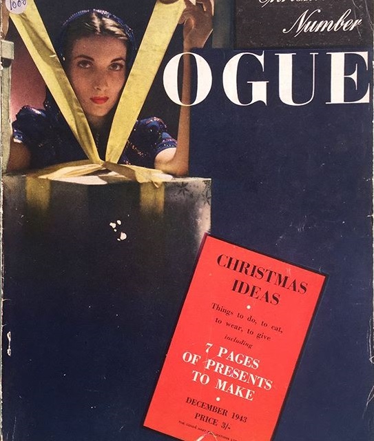 British Vogue Cover December 1943