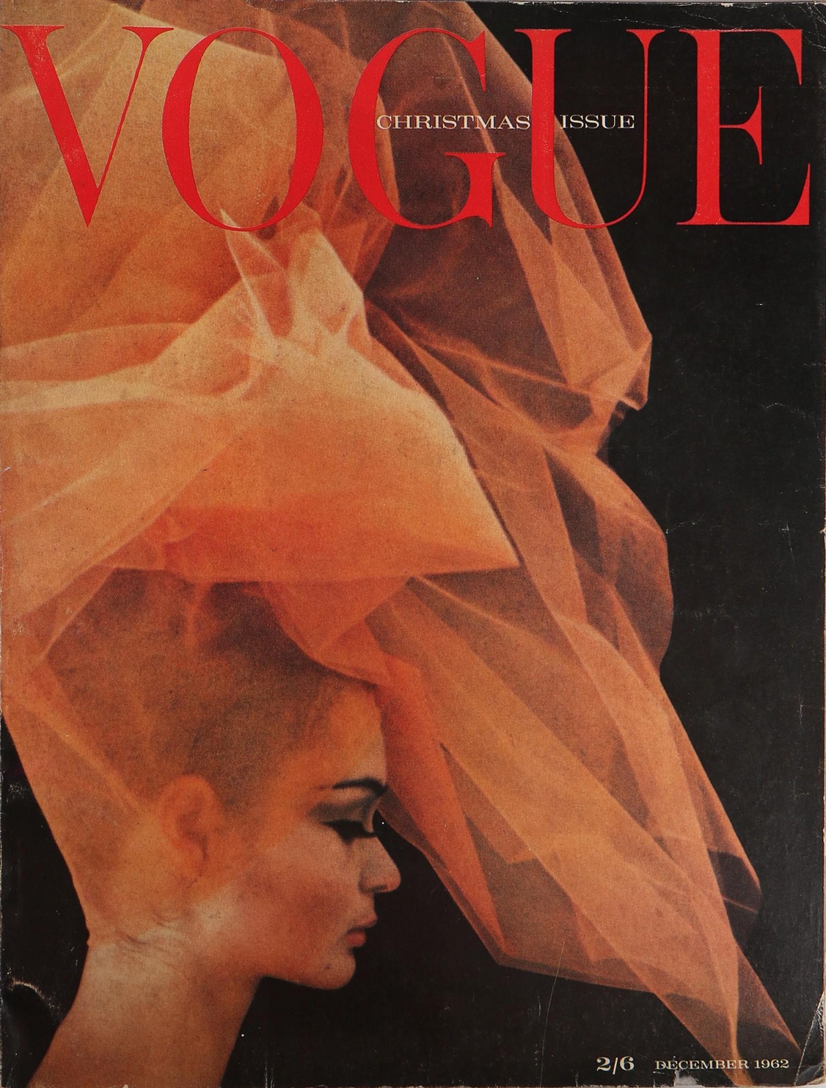 British Vogue Cover December 1962