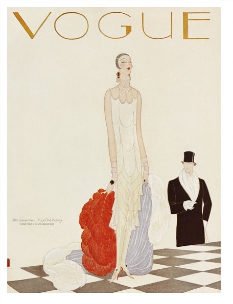 British Vogue Cover December 1925