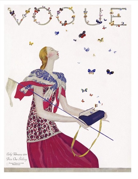 British Vogue Cover February 1924