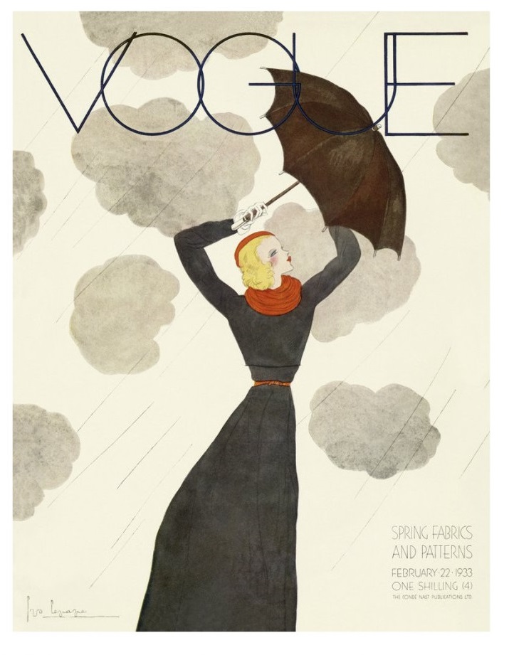 British Vogue Cover February 1933