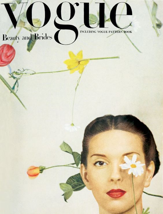 British Vogue Cover February 1945